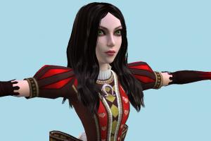 Alice Wonderland Alice Royal Suit-2